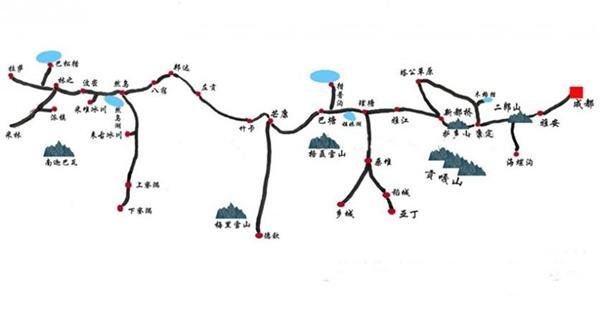 2022川藏南线旅游攻略 - 自驾游攻略 - 最佳时间 - 沿途风景